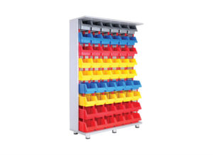 Mobile workshop shelf 1100x400x1850 mm