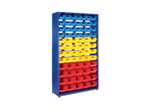 Metal workshop shelf 1180x360x2000 mm