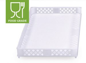 Food container with openwork walls 600x400x59 mm