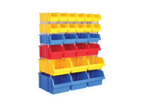 Plastic shelf 1050x510x1350 mm