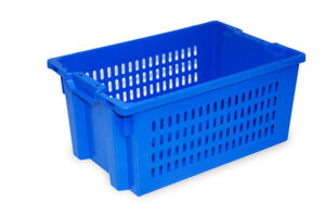 Openwork plastic container 600x400x270 mm