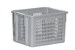 Openwork plastic container 620x500x403 mm