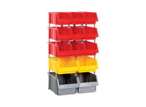 Plastic shelf 510x400x1000 mm