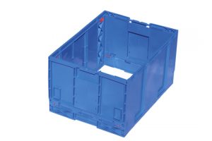Plastic foldable container without bottom 800x600x465 mm