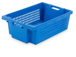Openwork plastic container 600x400x200 mm