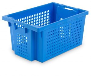 Openwork plastic container 600x400x300 mm
