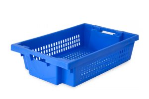 Openwork plastic container 600x400x150 mm